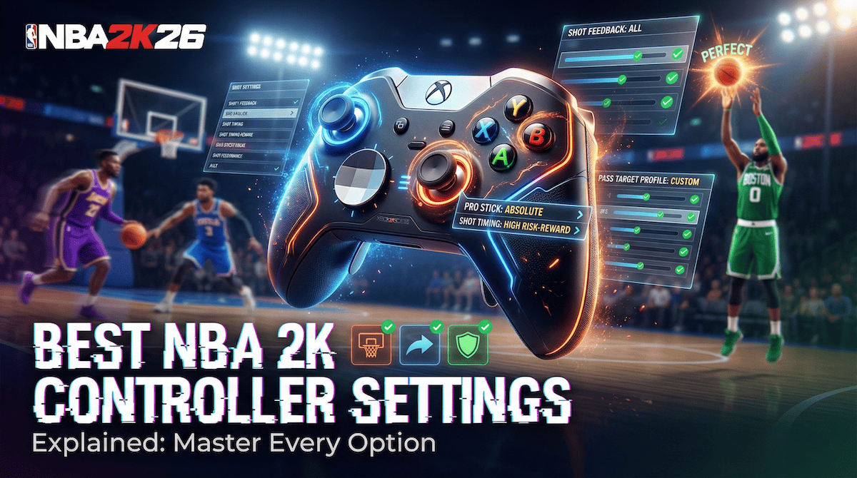 Best Controller Settings for NBA 2K [Explained]