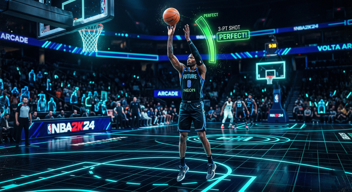 Best Shooting Guard Build for NBA 2K25 — Sharpshooter Edition